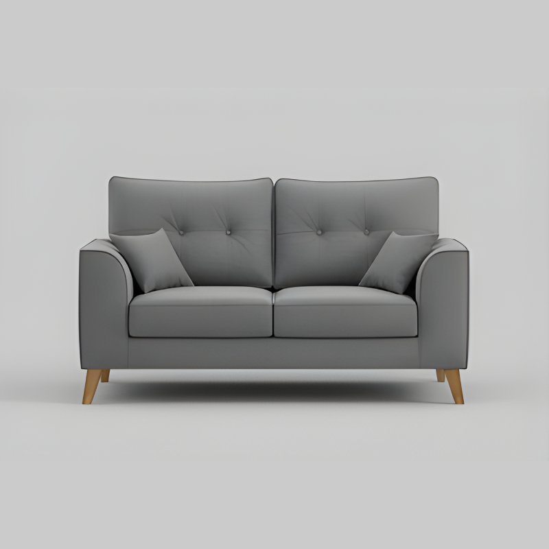 Penny 2-Seater Sofa (Grey Fabric)