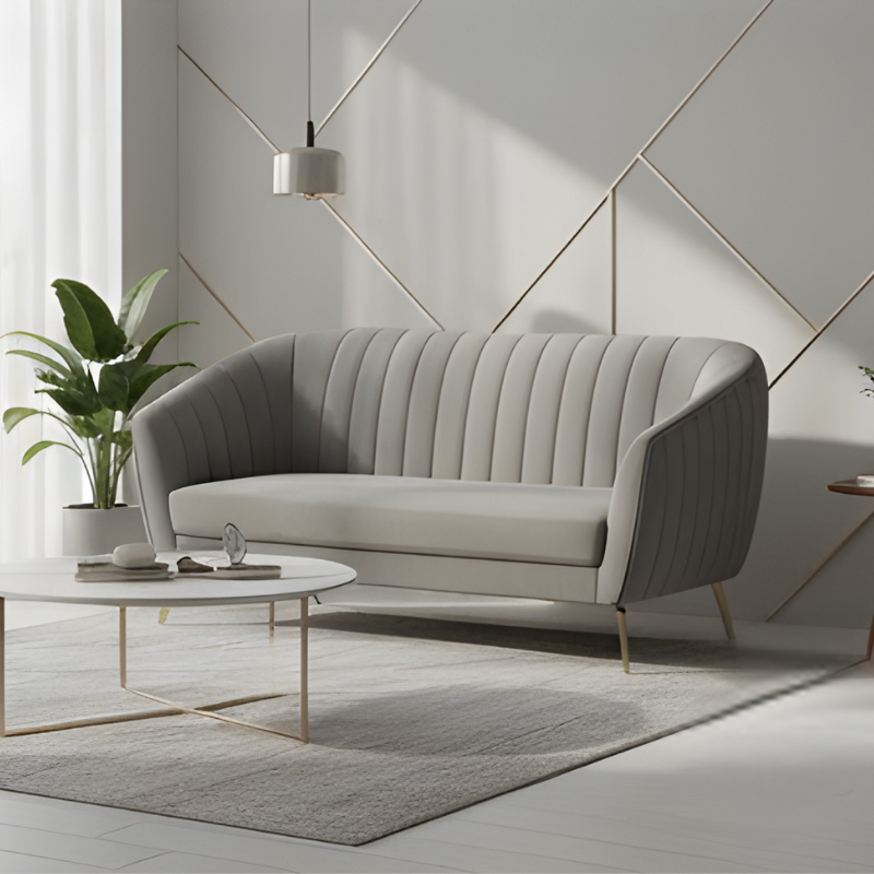 Fred Modern 3-Seater Sofa