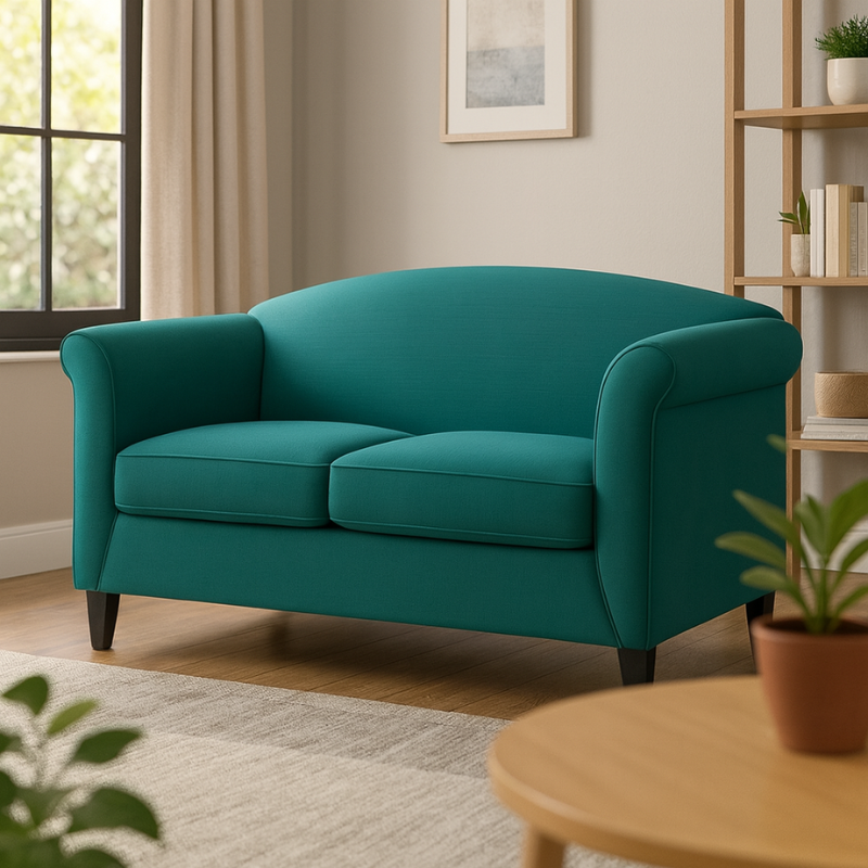 Kinder 2-Seater Sofa (Sea Green)