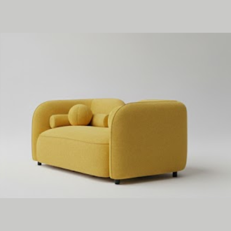 Crimson 2-Seater Sofa