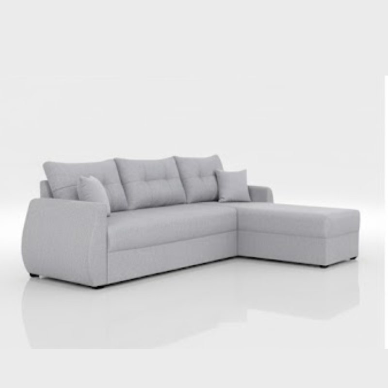 Kitakami L-Shape sofa in Royal Grey