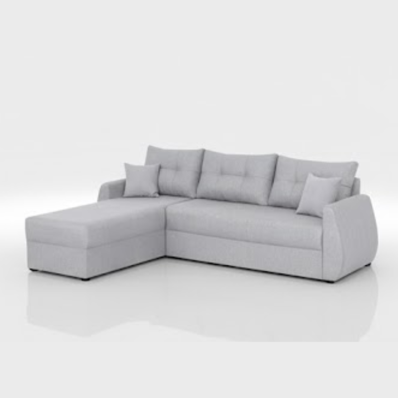 Kitakami L-Shape sofa in Royal Grey