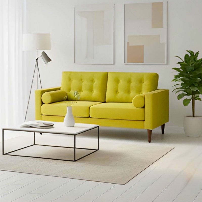 Arthur 2-Seater Sofa (Olive Green)