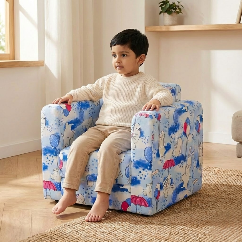 Premium Kids Arm Chair (Ages 2–6) – Soft, Safe & Comfortable Seating