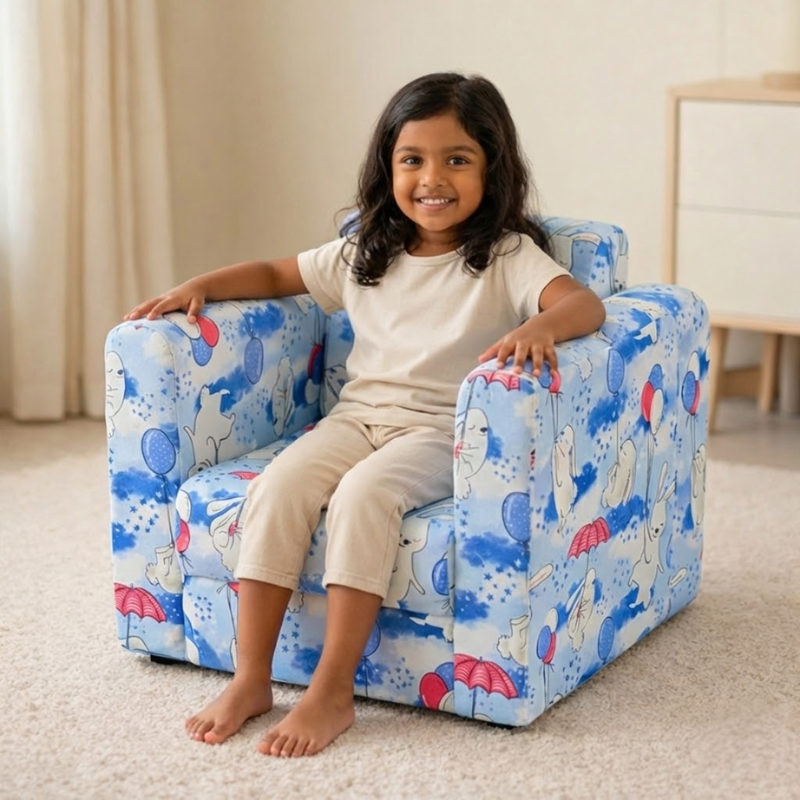 Premium Kids Arm Chair (Ages 2–6) – Soft, Safe & Comfortable Seating